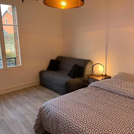 公寓 Le Famillial , 2 Chambres, 4 Lits Double Avec Parking Prive 1 Voiture, Netflix, Lits Faits Et Serviettes De Toilette Sur Place *